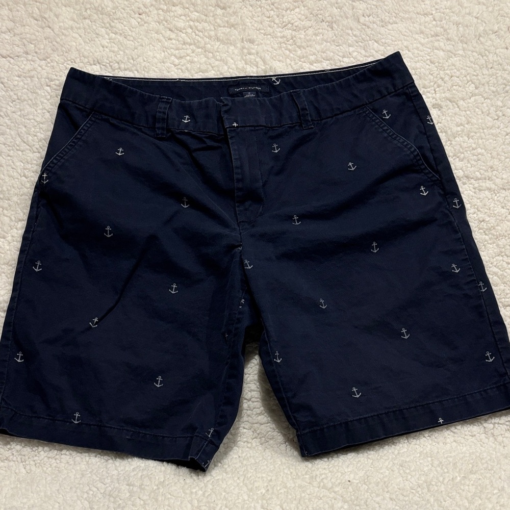 Tommy Hilfiger Blue Anchor Shorts